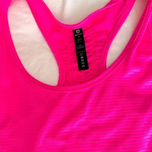💞90 DEGREE 💞by reflex sleeveless pink sports shirt . Medium. - Picture 9 of 10